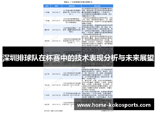 深圳排球队在杯赛中的技术表现分析与未来展望